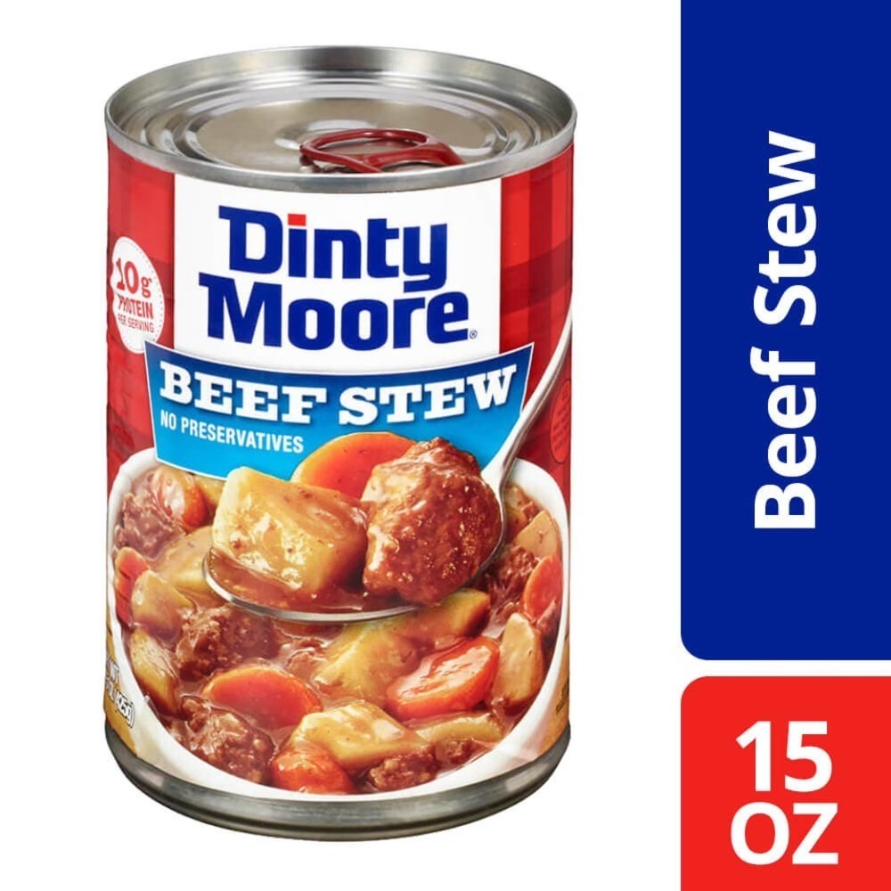 (3 pack) Beef Stew with Potatoes and Carrots, Shelf Stable, Packaged Meals, 15