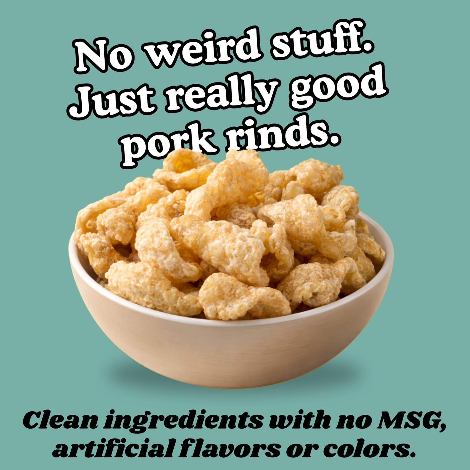 Smoky Jalapeño & Cheese Pork Rinds (Chicharrones) (4 PACK) Keto Snacks