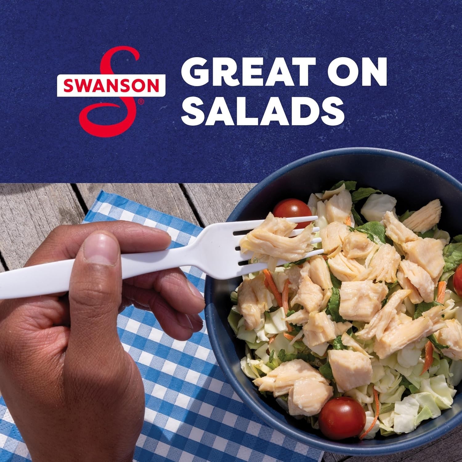 Swanson Fully Cooked Chicken Pouch – Convenient 2.6 Oz Gluten-Free Meal