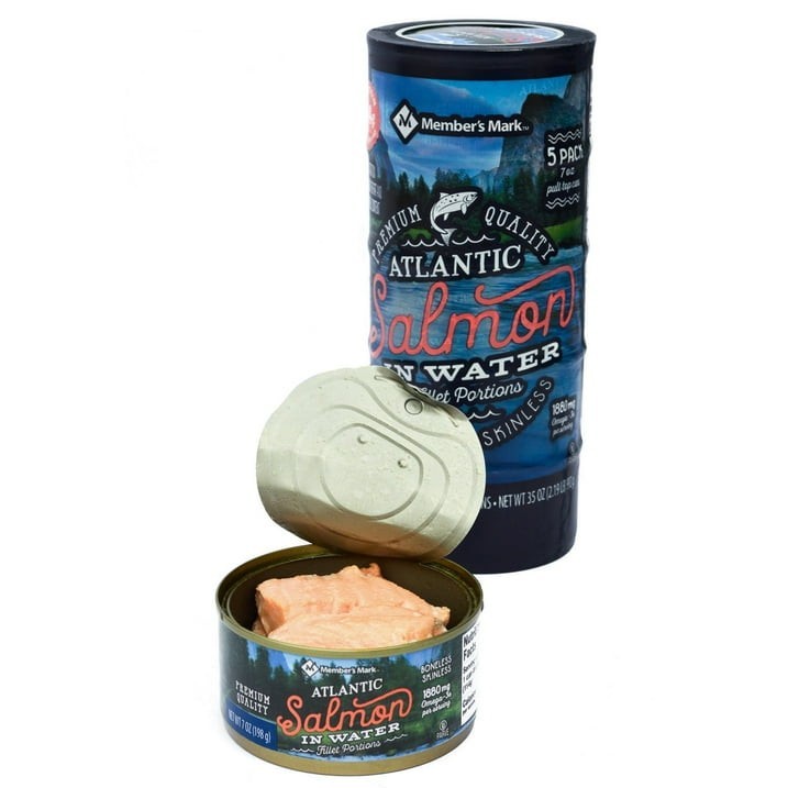 Member’s Mark Canned Atlantic Salmon (7 oz., 5 pk.)