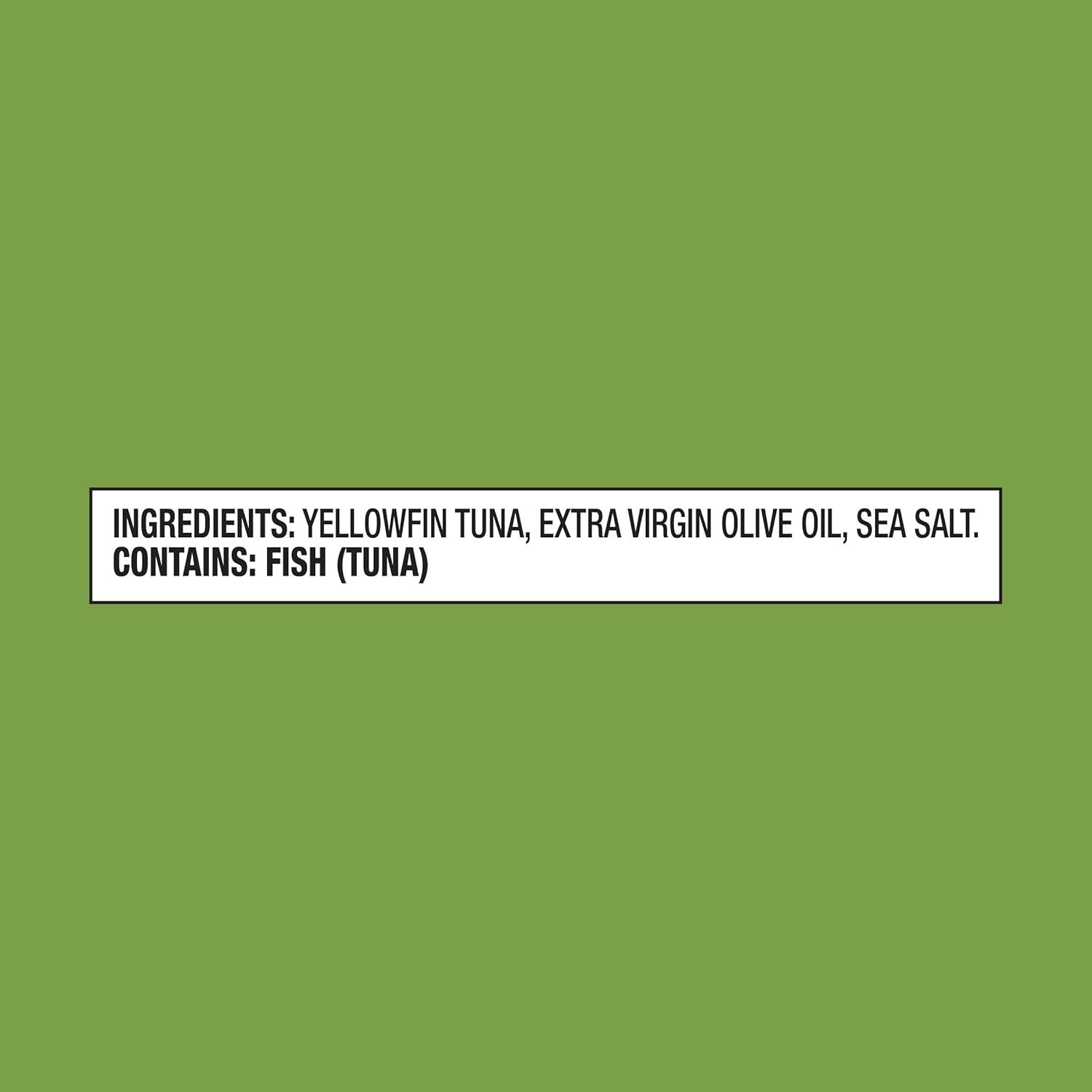 E V O O Solid Yellowfin Tuna in Extra Virgin Olive Oil 4 5 Ounce Can Pack of 12