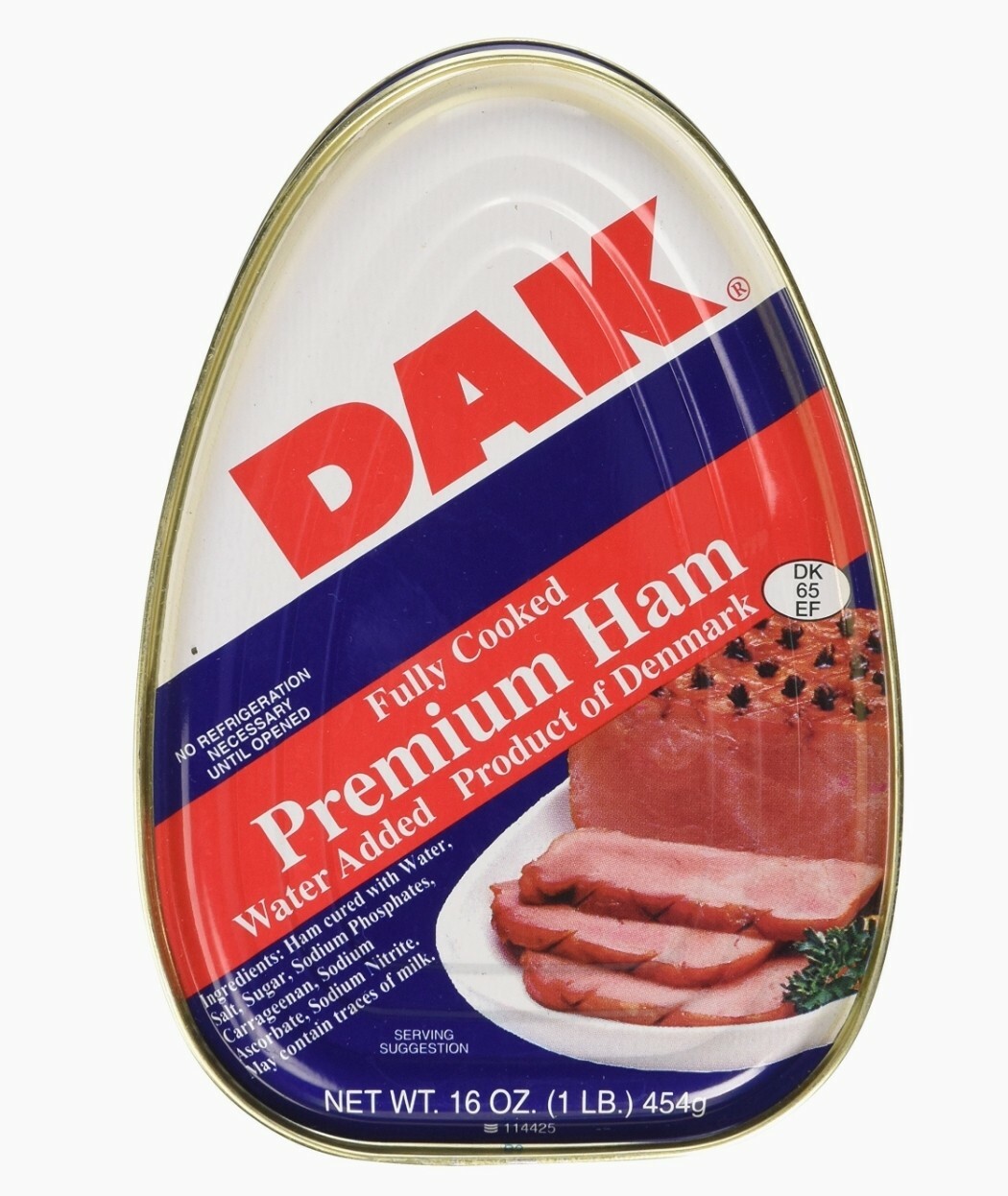 8 Packs 16oz DAK Premium Ham Fully Cooked water added Ready to eat Picnic Food