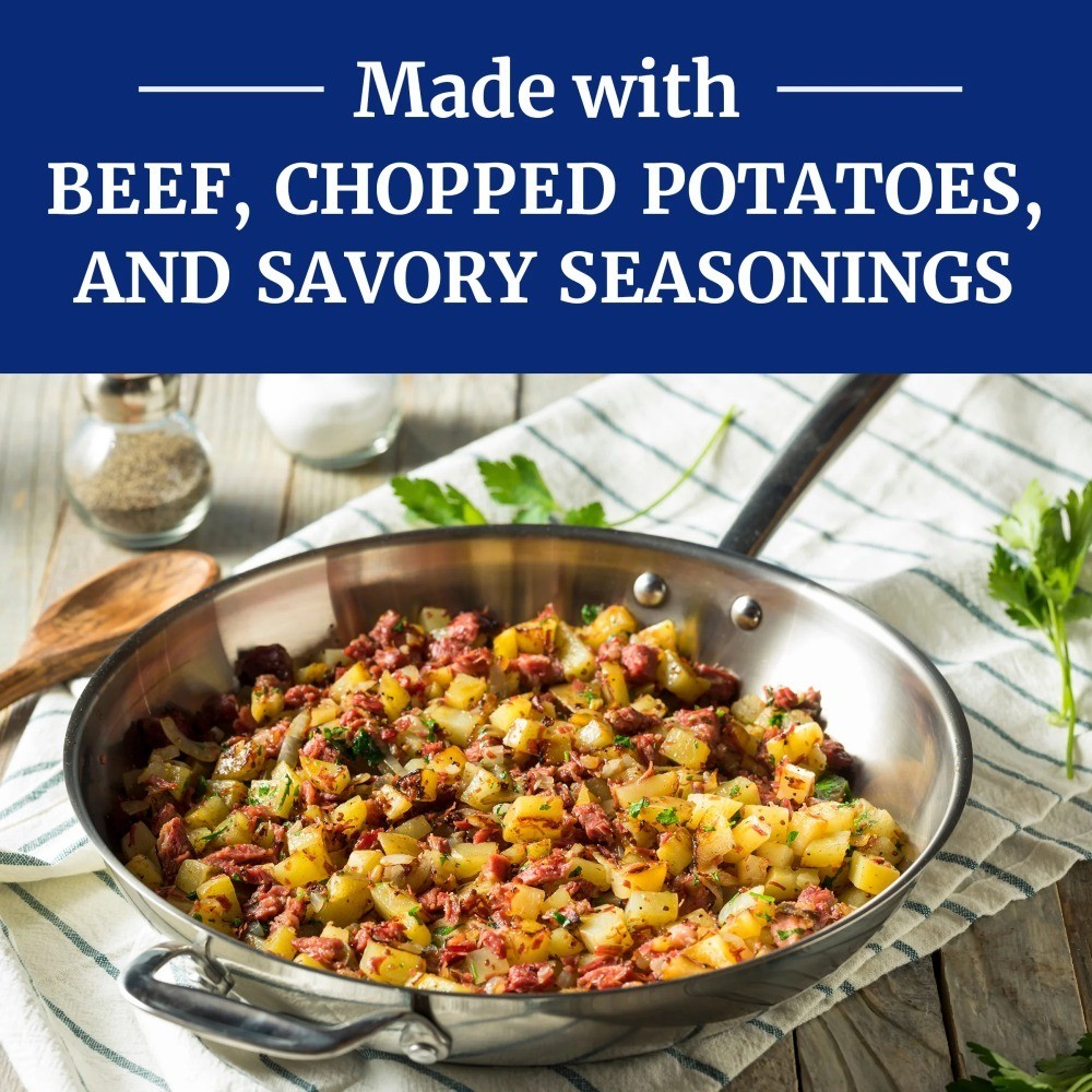 Canned Corned Beef Hash 15 oz High Protein 37g Per Serving 2 Pack
