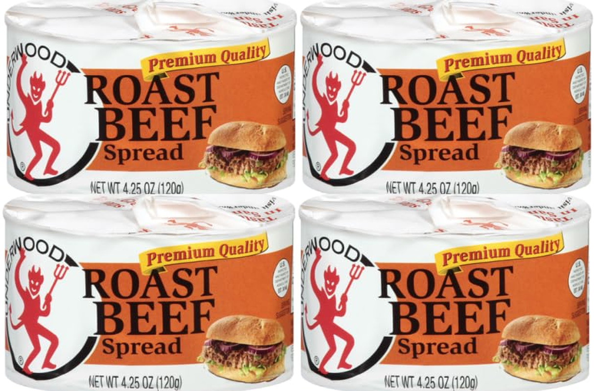 Pack of 4 Cans Roast Beef Spread 4.25 Oz.