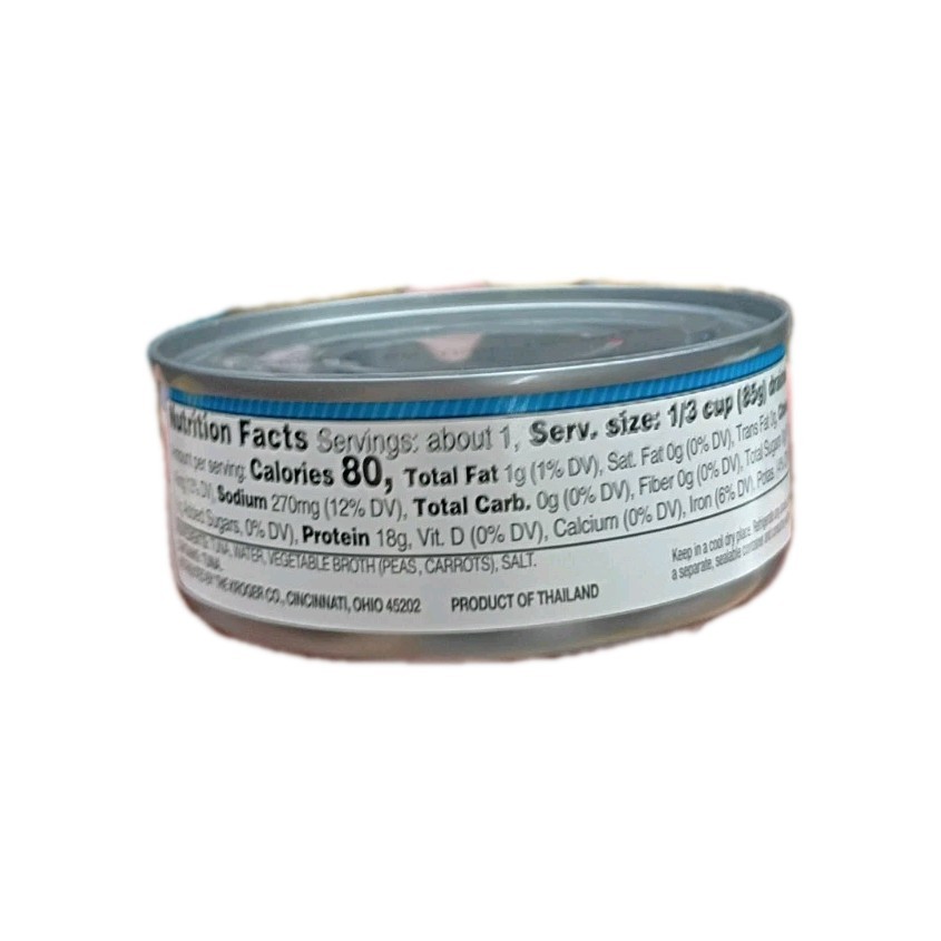 Kroger Albacore Solid White Tuna in Water 3 Cans 5 OZ Chunk Tuna BB 11/2026