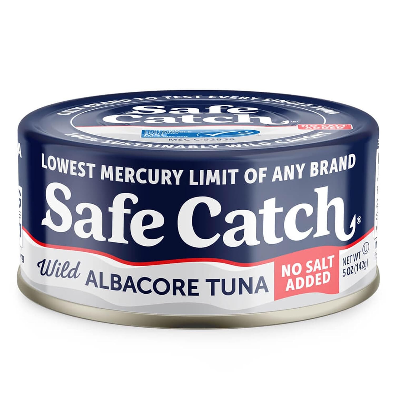 Albacore Tuna Safe Catch, No Salt 5oz 6pk