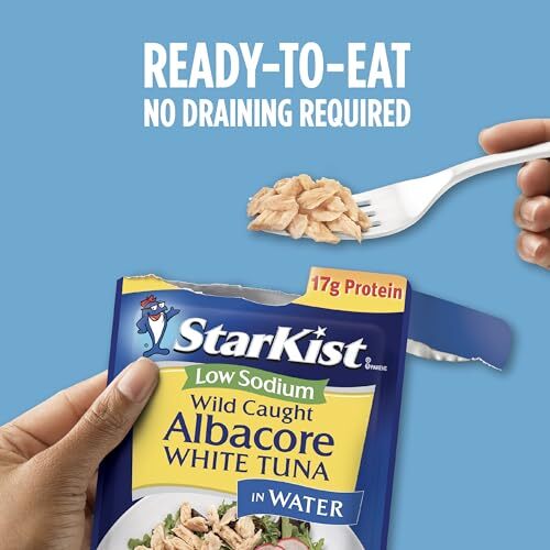 Low Sodium Albacore Tuna in Water 2.6 Oz Pack of 24
