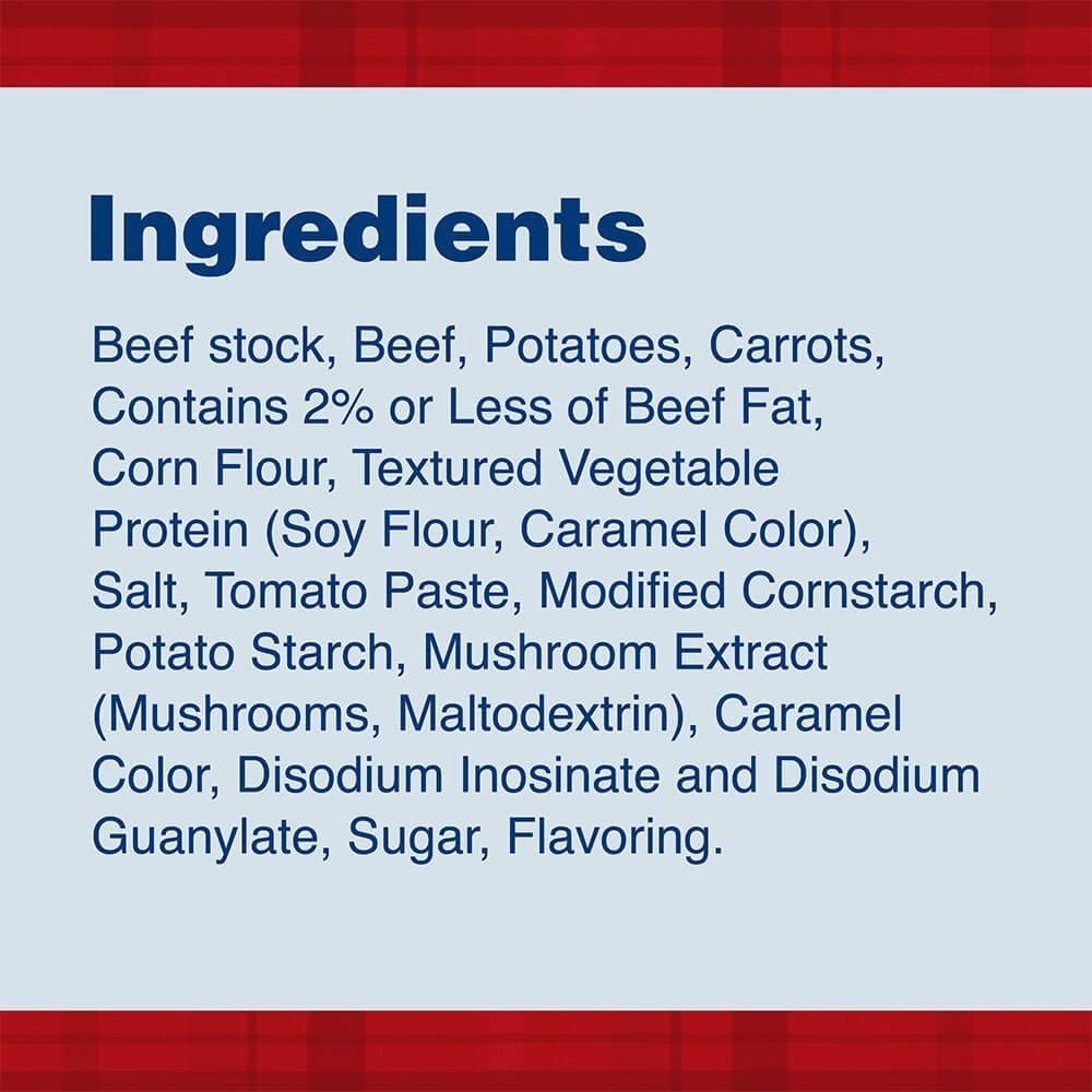 DINTY MOORE Beef Stew Ready To Eat Gluten Free No Preservative 15 oz 8 Pack