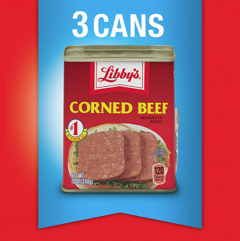 Libby’s Corned Beef, 3 pk./12 oz.