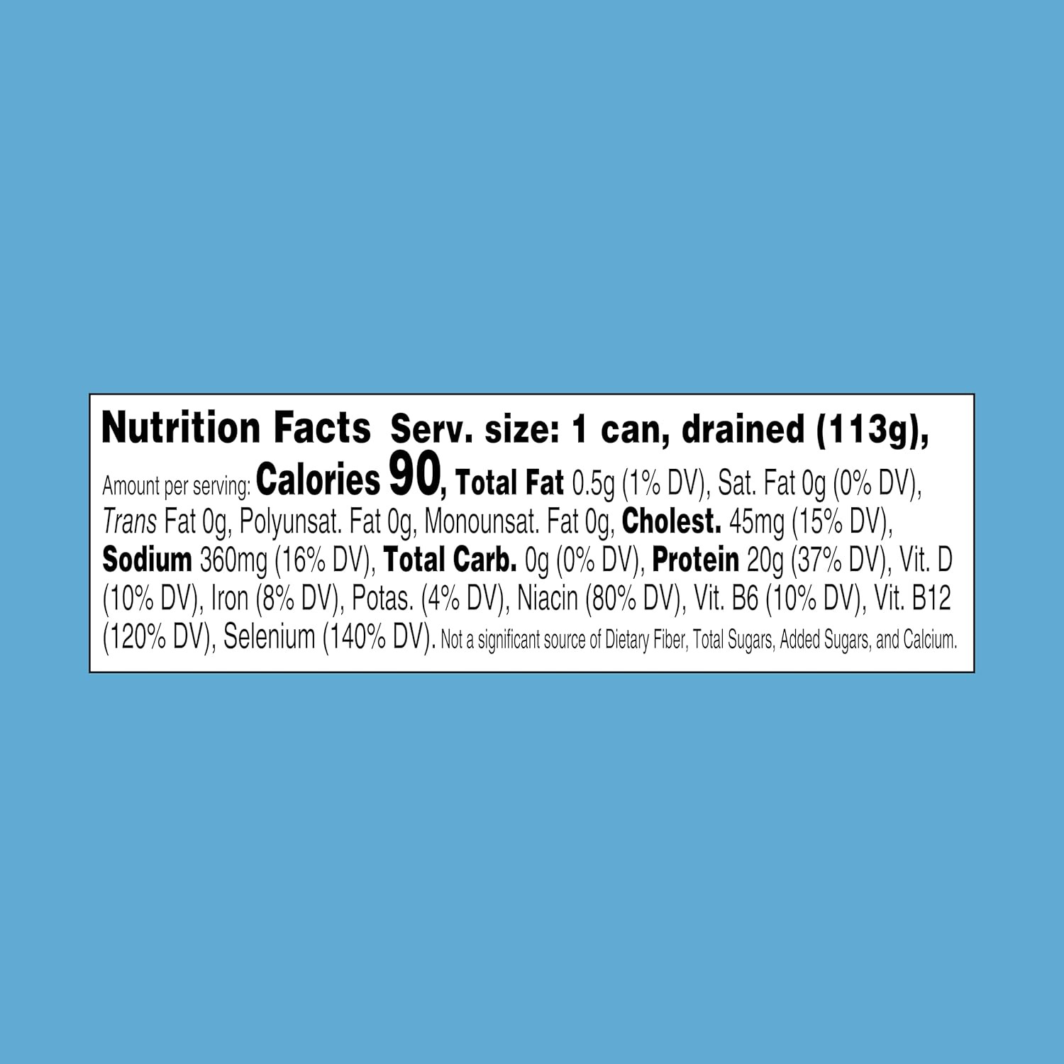 Chunk Light Tuna in Water,5 Oz Canned Tuna Fish,Wild Caught,Gluten Free,Ready to