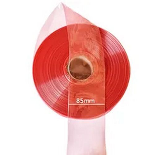 5/3/1Mx85mm Width Plastic Sausage Casings Brown for Salami Shell Maker Inedible