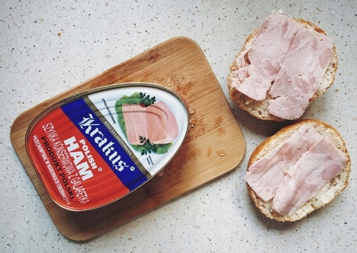 Krakus POLISH HAM Canned Ham with Jelly Tin 455g / 16.04oz