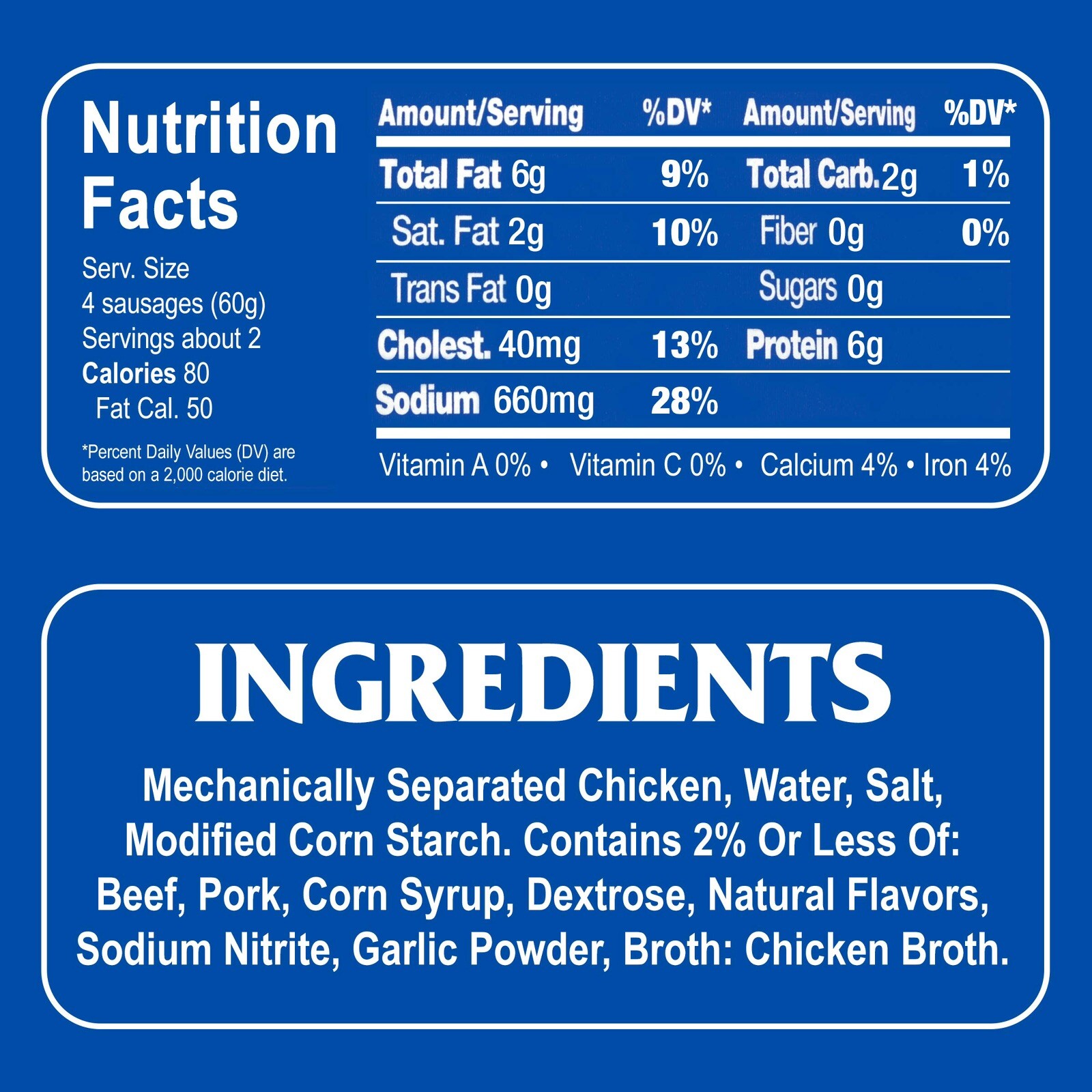 Armour Star Vienna Sausage, Reduced Fat 🍲 4.6 oz Case of *24 Canned Sausage