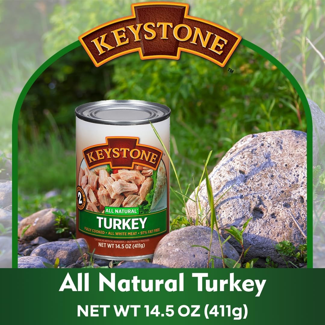 Keystone Meats All Natural Heat and Serve Canned 14.5 Ounce (Pack of 1)