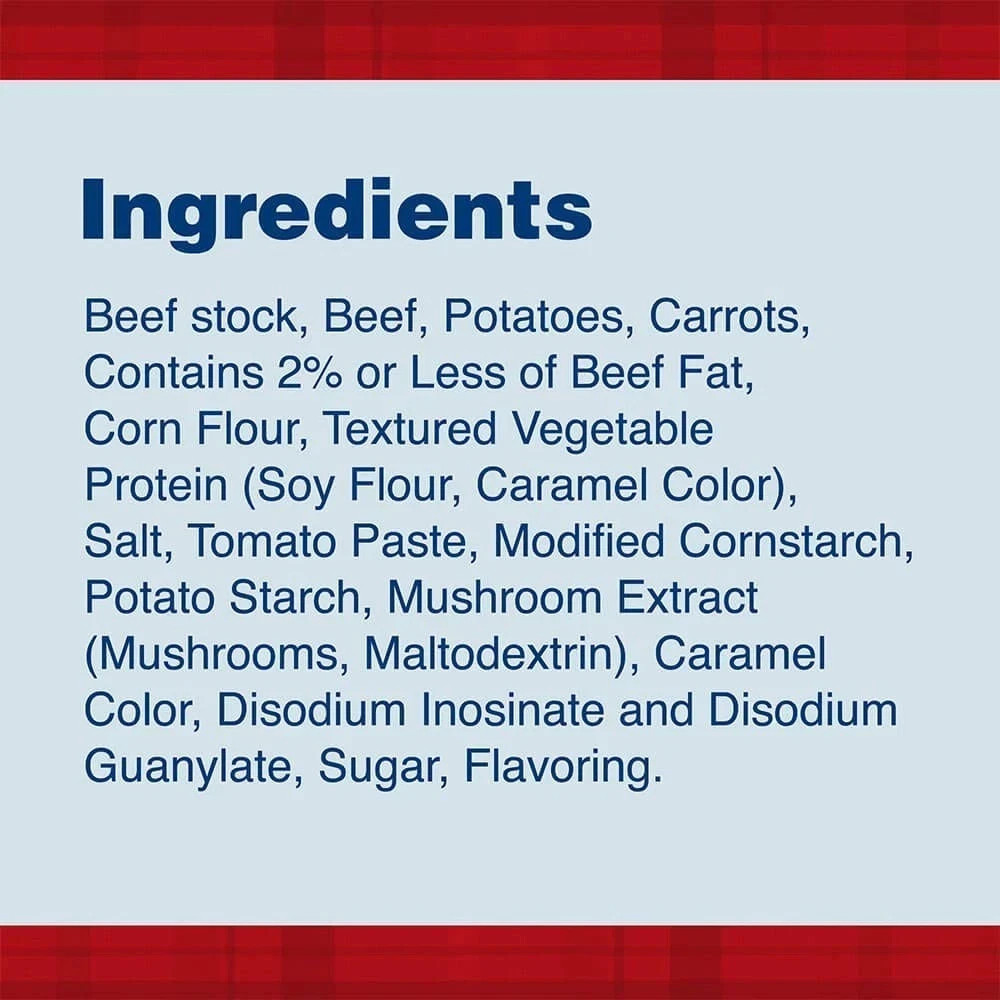 DINTY MOORE Beef Stew Ready To Eat Gluten Free No Preservative 15 oz 8 Pack