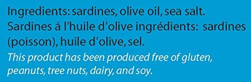 Sardines in Olive Oil, 4.2 Ounce Can (Pack of 5) Spanish Gourmet Wild Caught …