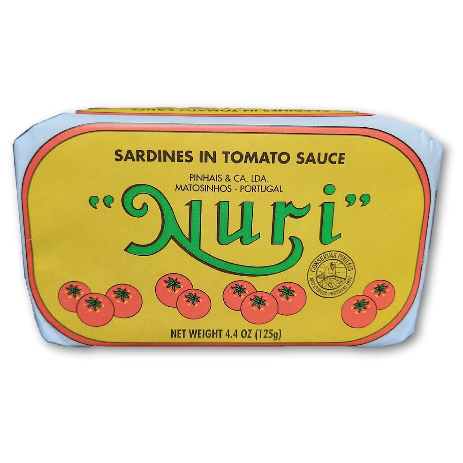 NURI Portuguese Sardines in Tomato Sauce 4.4 oz can Sardines Tomato
