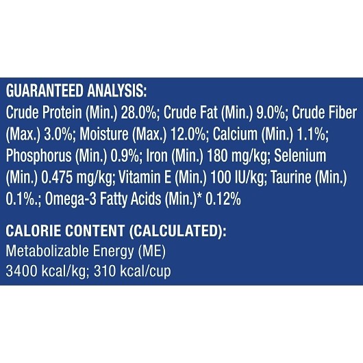 9 Lives Chicken Beef And Salmon Flavor Cat Food Bag, 50.4 Ounce, 4 Per Case