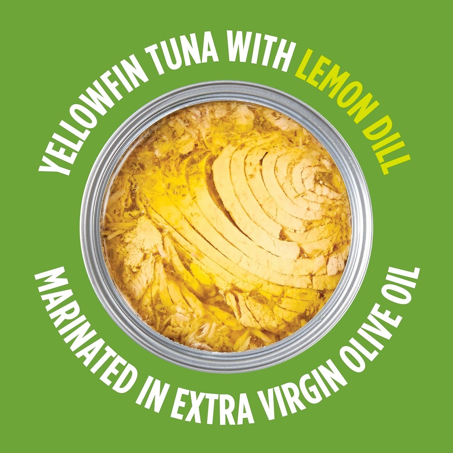 Deliciously Nutritious E.V.O.O. Yellowfin Tuna & Lemon Dill – 28g Protein/CAN