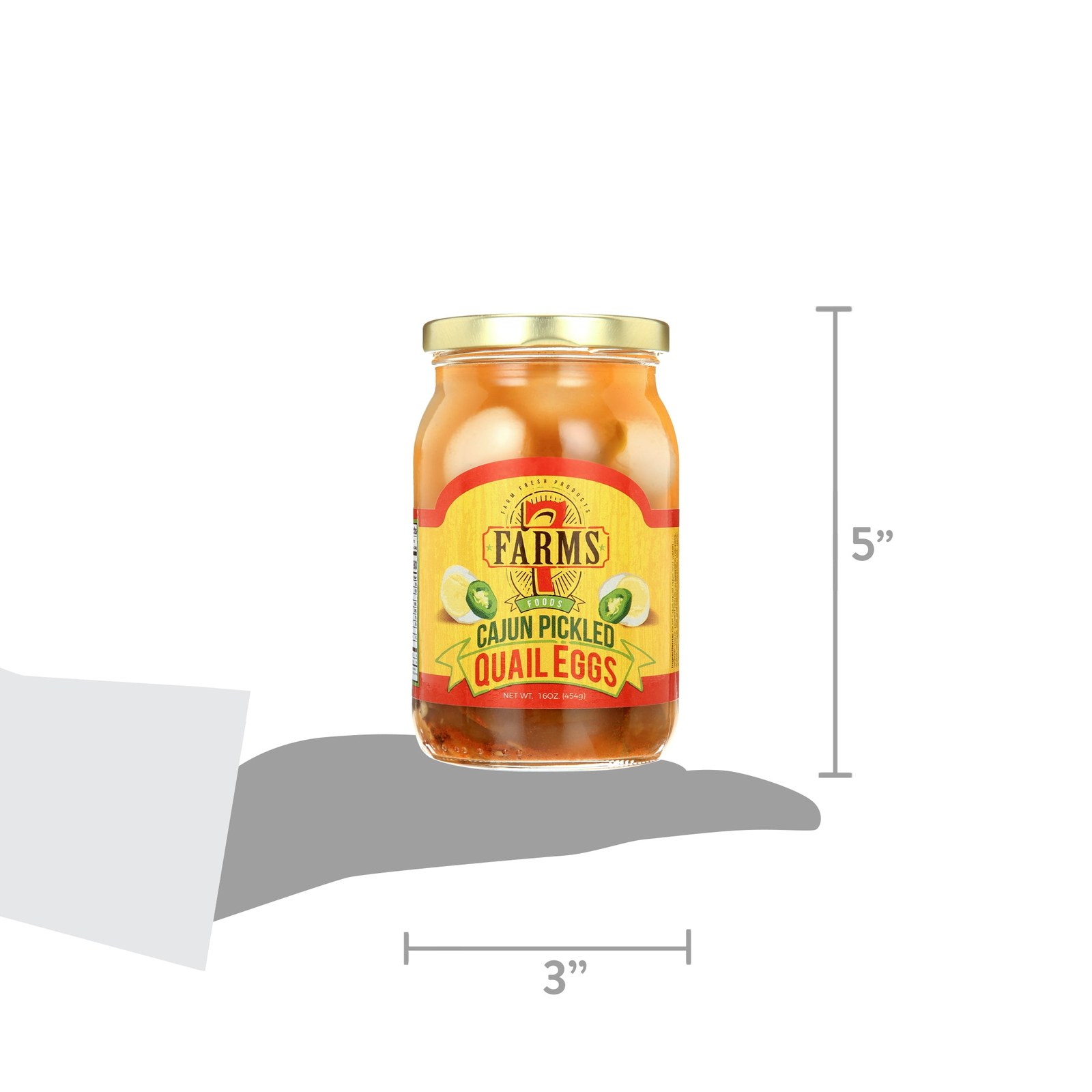 Cajun Pickled Quail Eggs