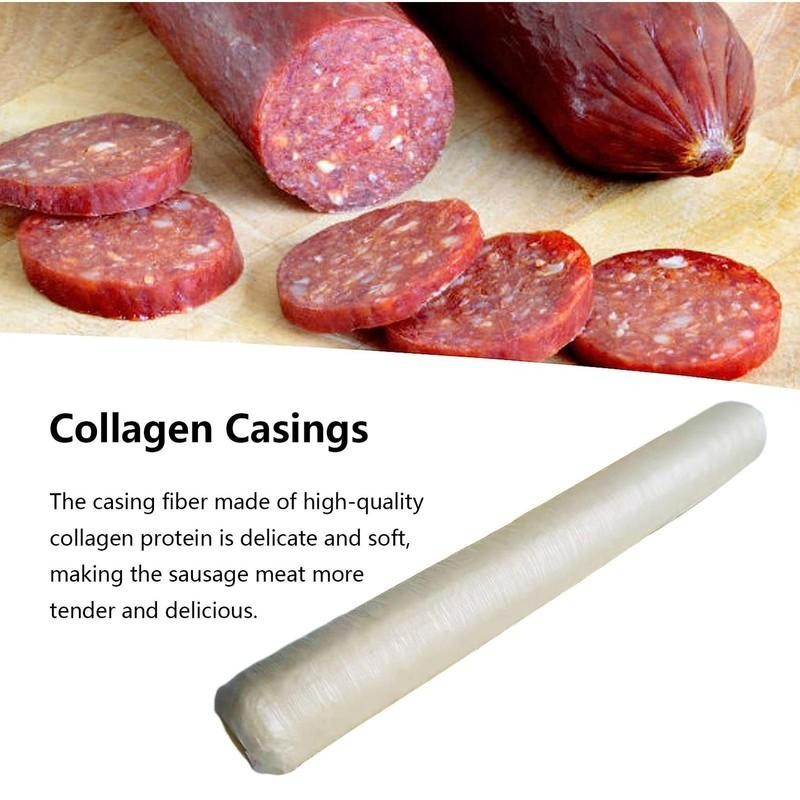 Collagen Casing for Sausage 15 Meters 20mm Collagen Sausage Casings improved