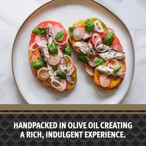 Wild Caught Skinless Boneless Sardines in Olive Oil, 4.4oz, 12-Pack – Healthy Sn