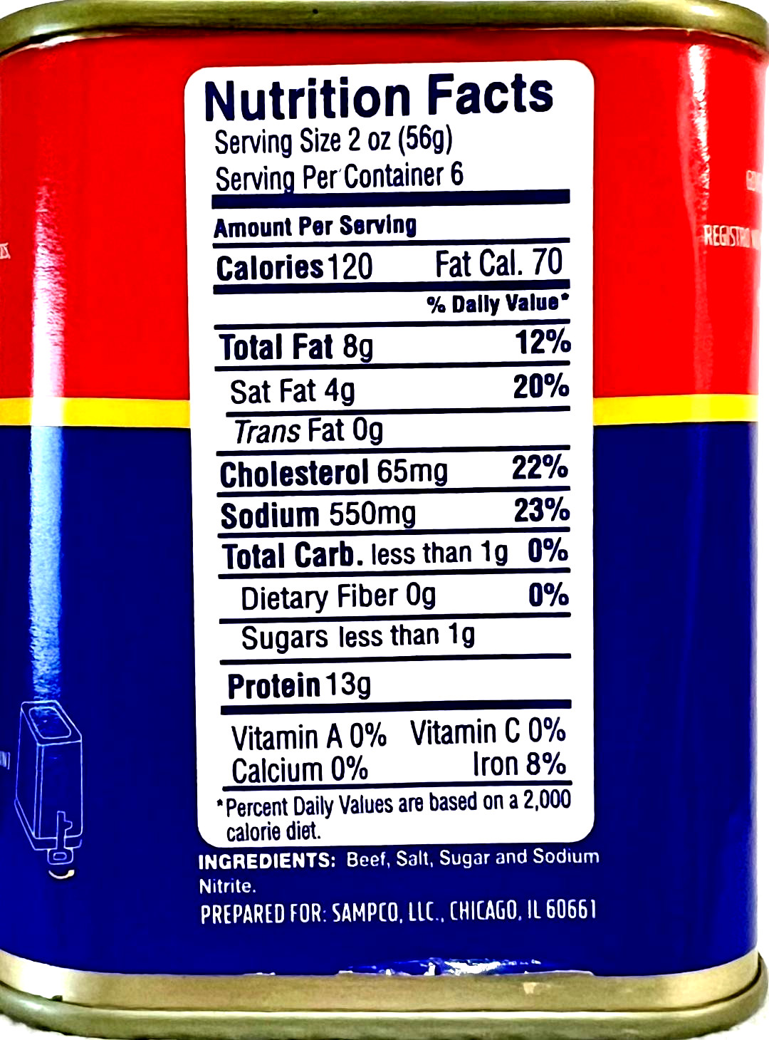 HereFord Corned Beef 12 oz ( Pack of 12 )~9/2026