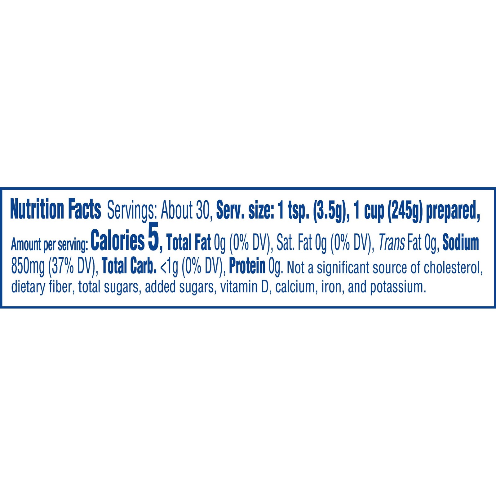 Instant Bouillon Beef Flavored Powder (3.75 oz Jar)