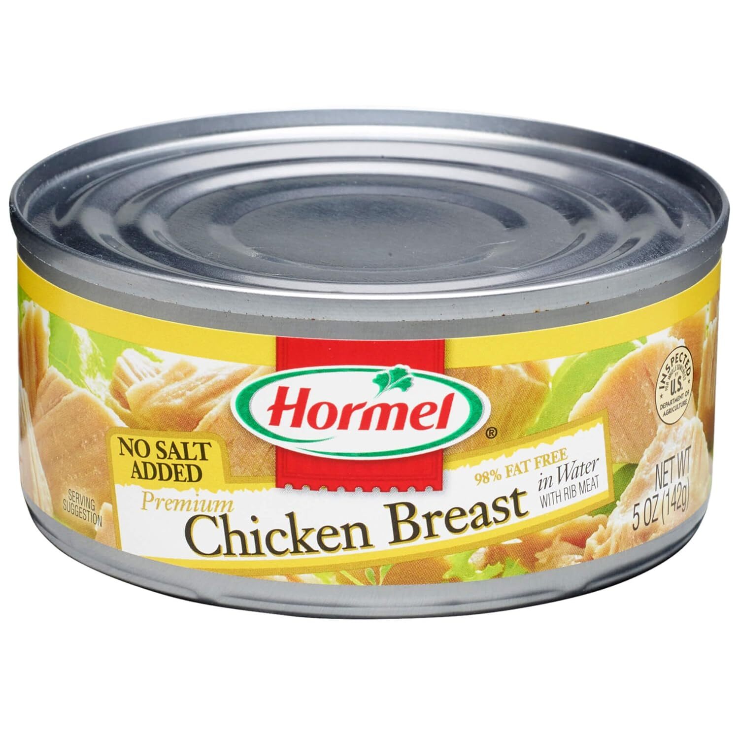 Premium No Salt Added Canned Chunk Chicken Breast In Water, 5 Ounce (Pack