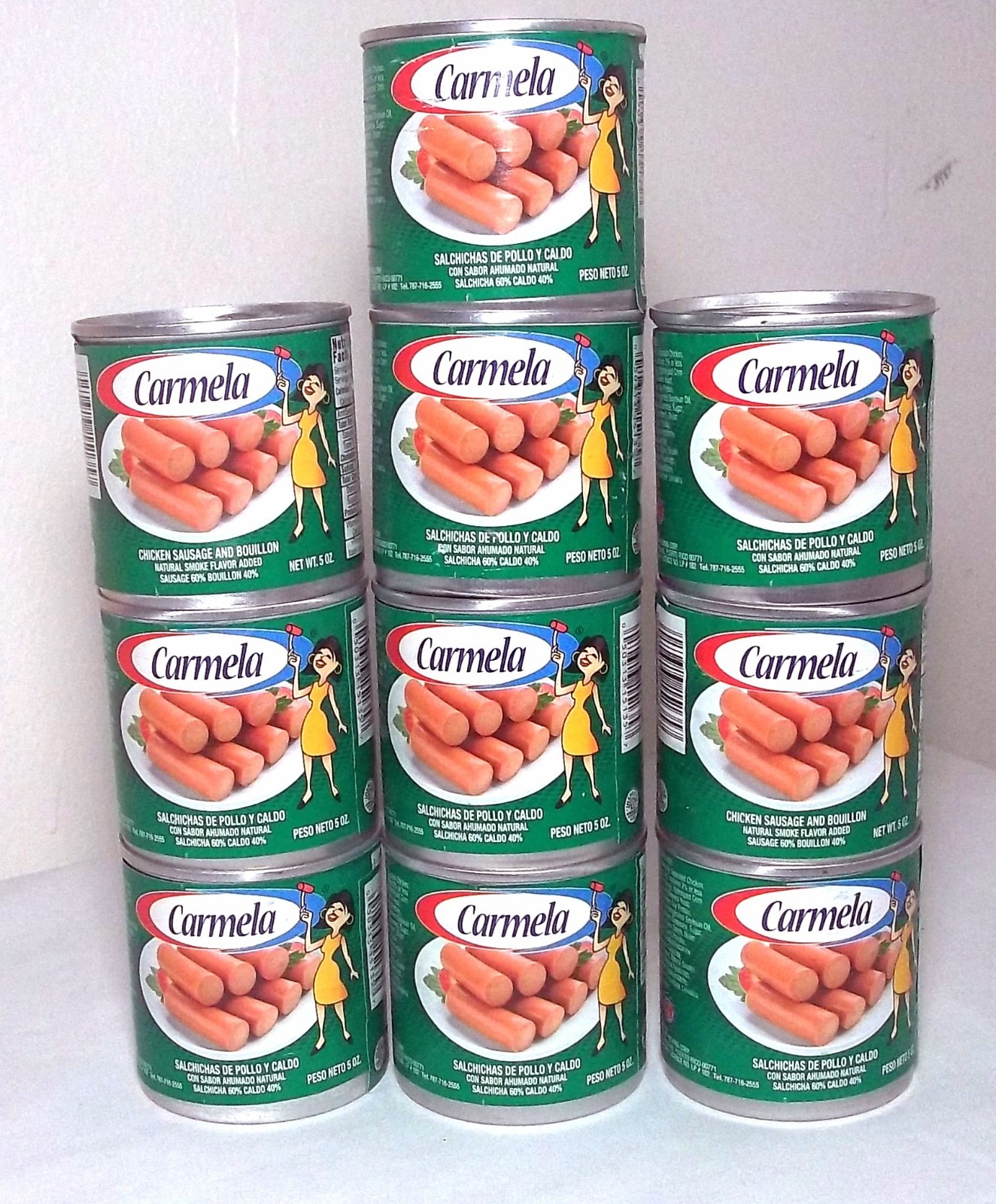 12 Chicken Vienna Sausage Salchicas Carmela Porto Rico Spanish Recipe Cook FoodA