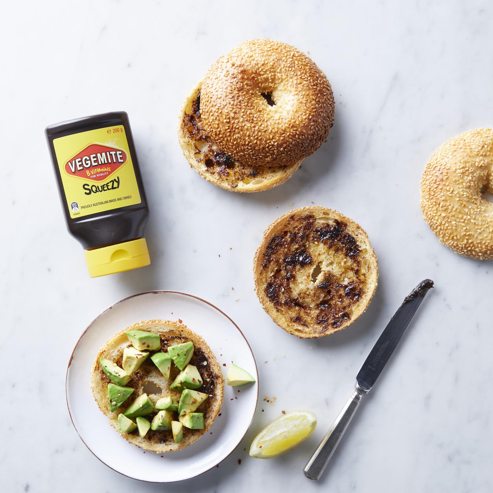 Vegemite Squeezy Spread – 200g Bottle – Convenient Squeeze Format – Rich in B…