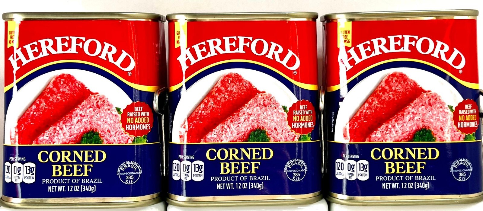 HereFord Corned Beef 12 oz ( Pack of 3 )