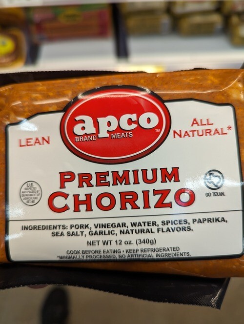 Apco Premium Chorizo 12 Oz (4 Pack)