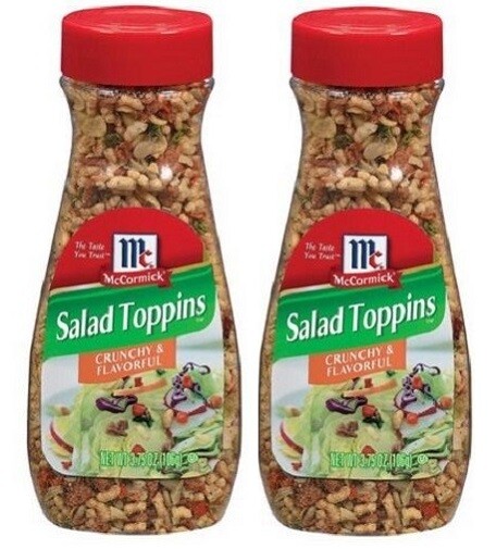 McCormick Salad Toppings Crunchy & Flavorful 2 Pack
