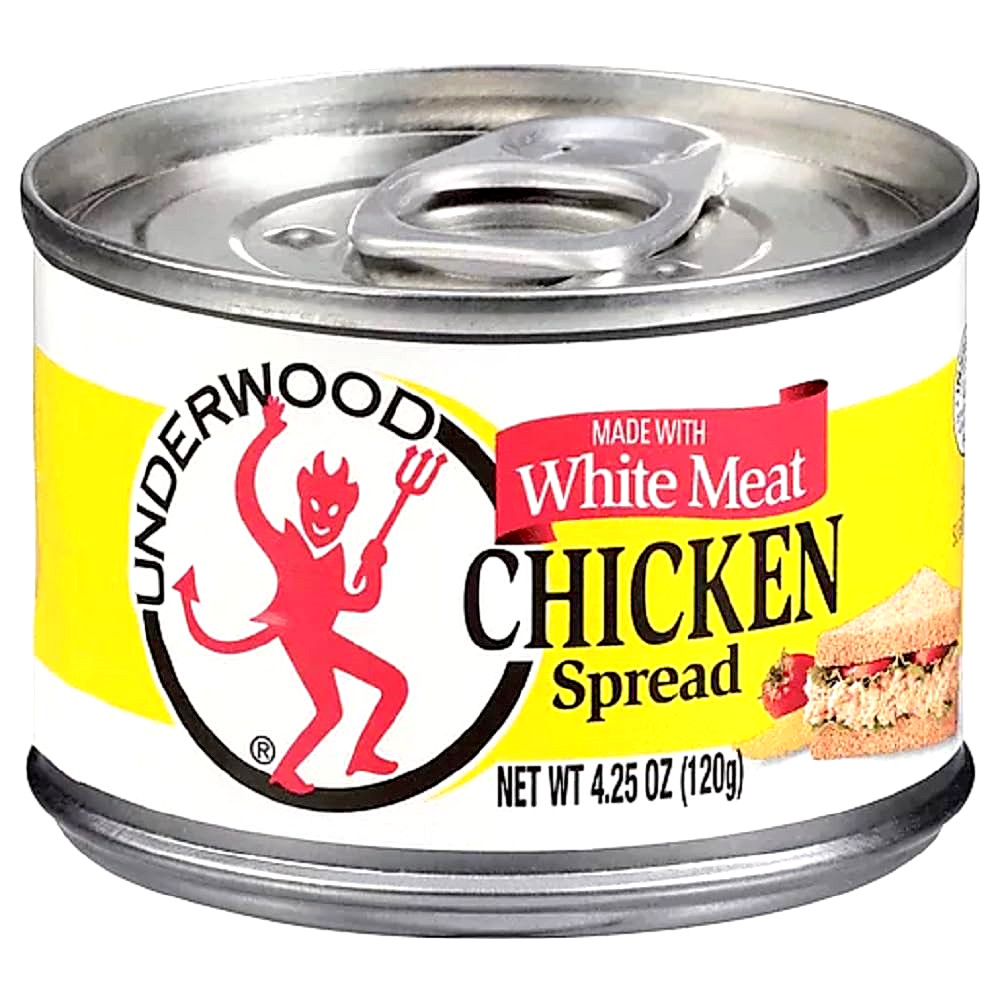 Underwood Chicken Spread Made with White Meat 4.25 oz(Pack of 48)~Exp 1/31/2027