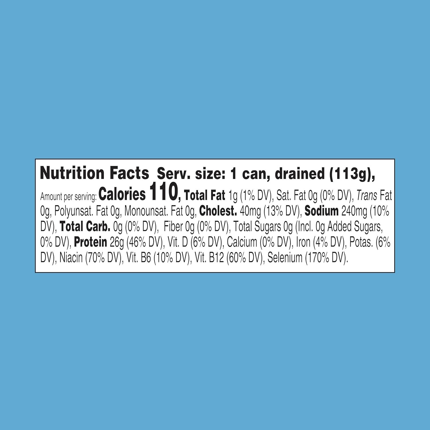 StarKist Solid White Albacore Tuna in Water Low Sodium – 5 oz Can (Pack of 5)