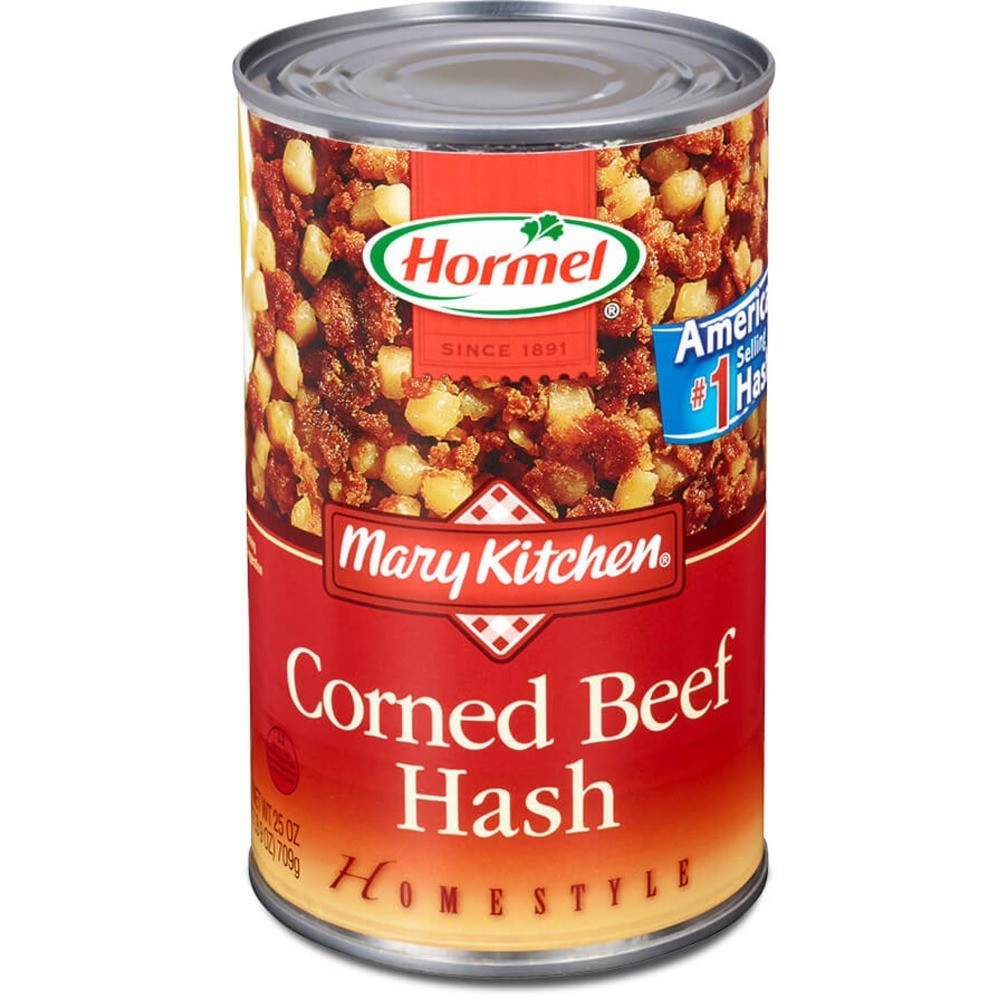 Canned Corned Beef Hash 25 oz Ready to Eat Convenient Meal