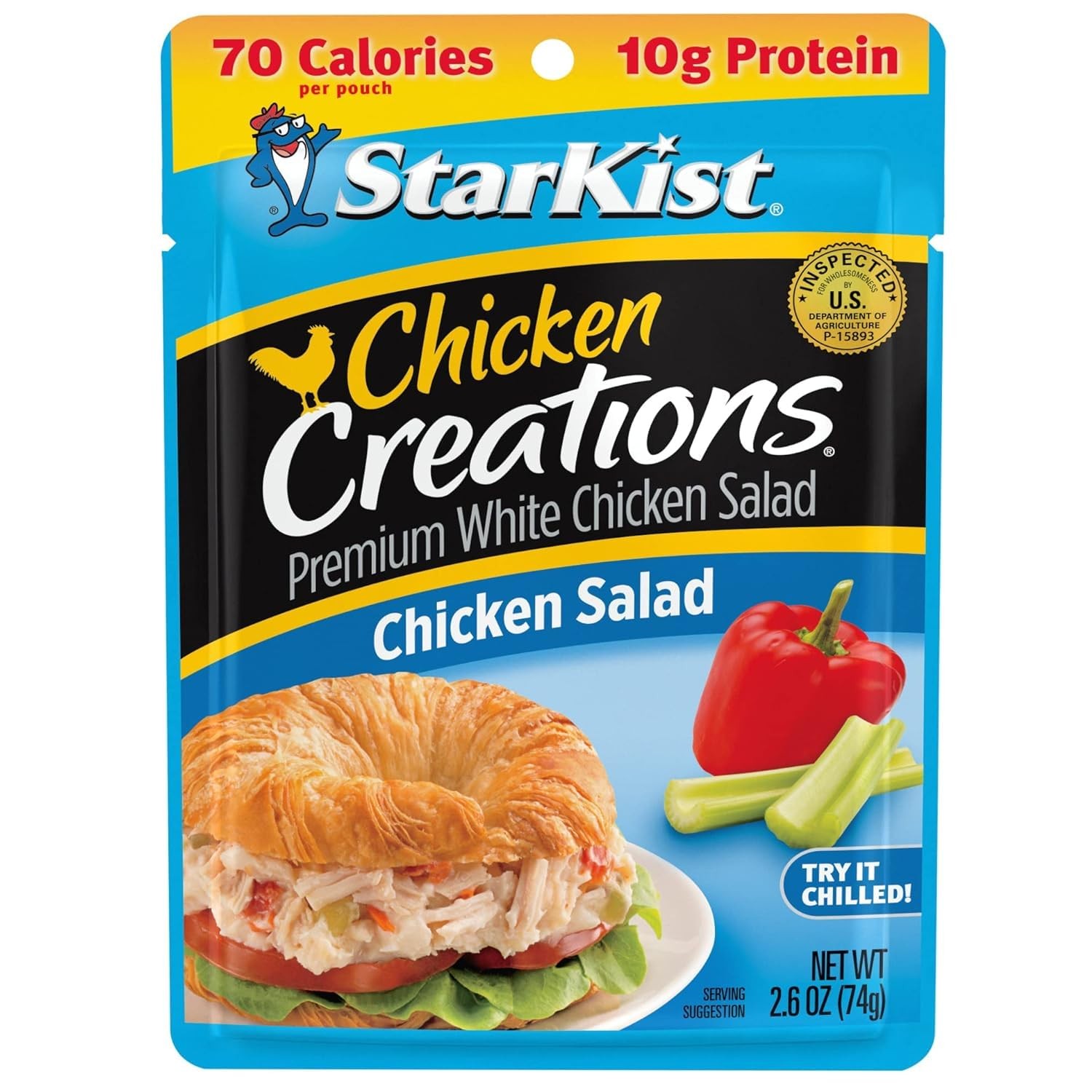 StarKist Chicken Creations, Salad, 2.6 oz Ounce (Pack of 12)