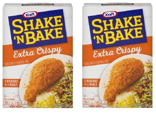 Shake’n Bake Extra Crispy Seasoned Coating Mix 2 Box Pack