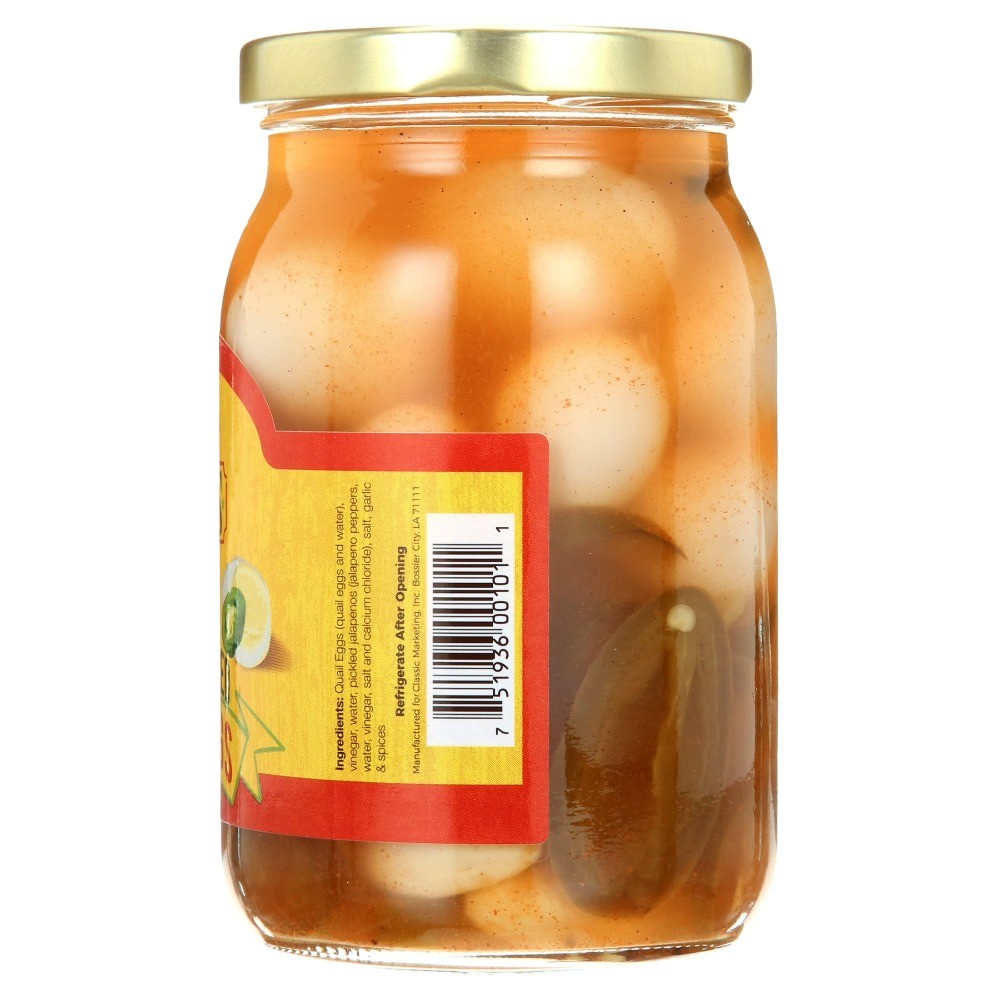(2 pack) Cajun Pickled Quail Eggs