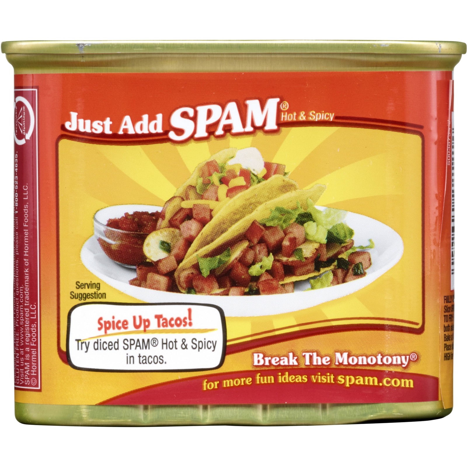 (3 pack) Hot and Spicy, 7 G of Protein per Serving, 12 oz Aluminum Can