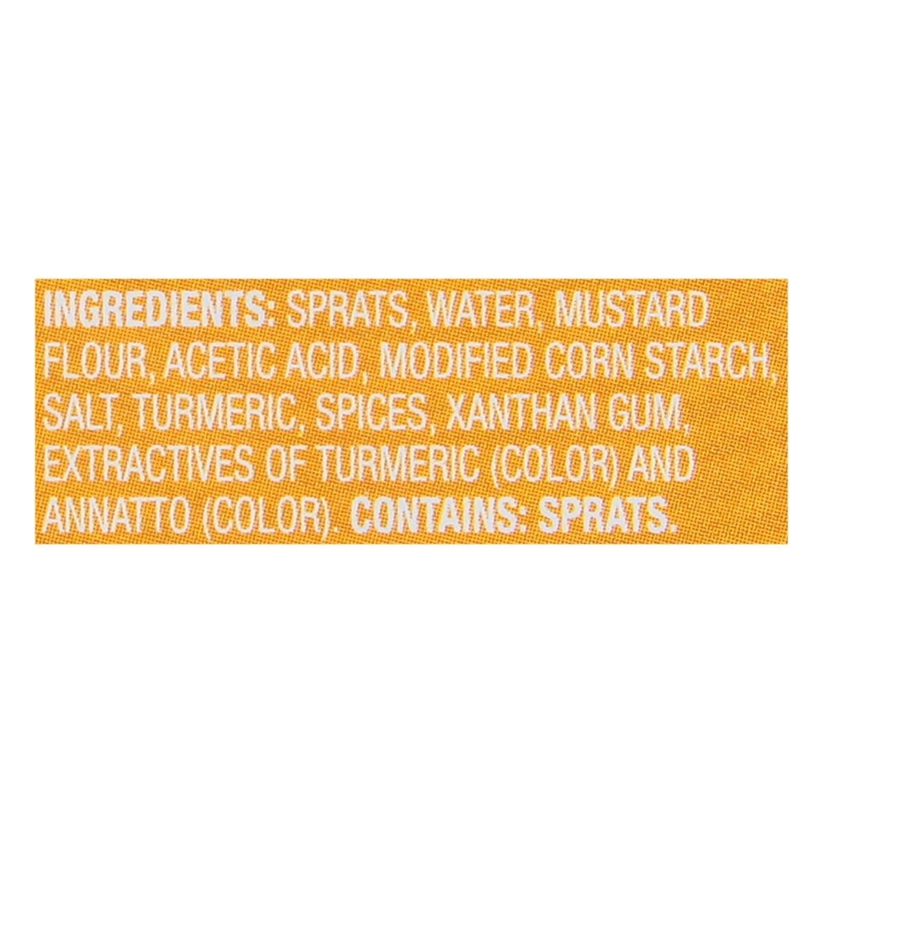 Sardines in Mustard, Sauce 3.75 Oz Tin- Pack of 12 – Wild, Caught Gluten Free
