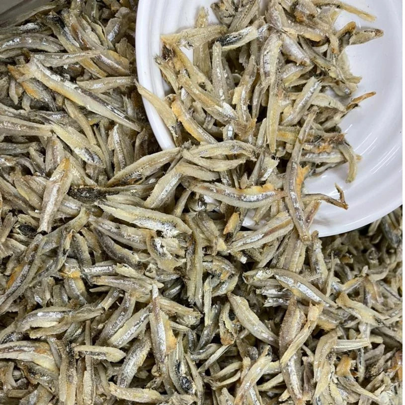 Dried Anchovies Headless Fresh Clean Seafood Anchovy Fish Peeled Crispy 150g