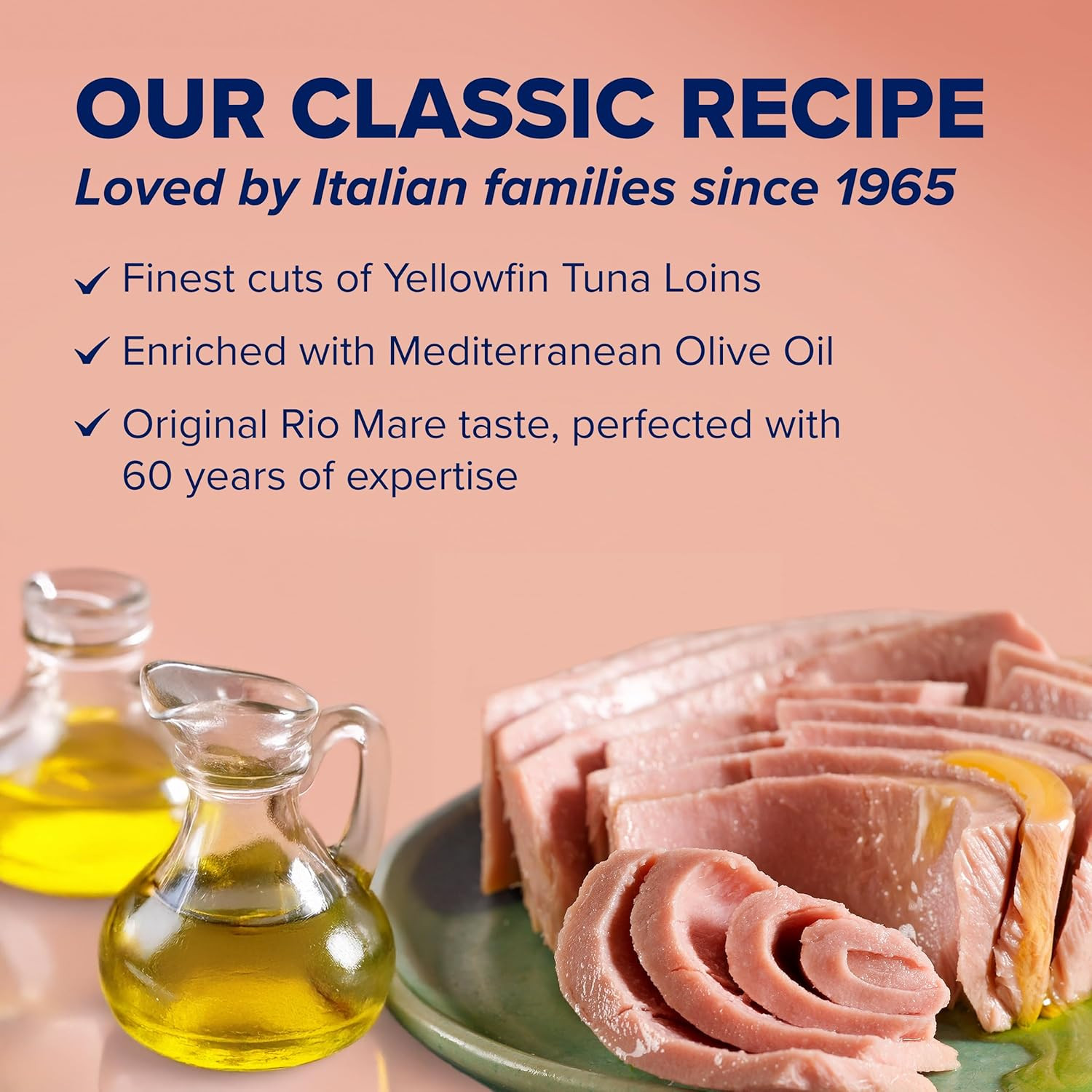 Rio Mare Yellowfin Tuna Olive Oil 3×2.8oz Pack of 24 Wild Caught Italy