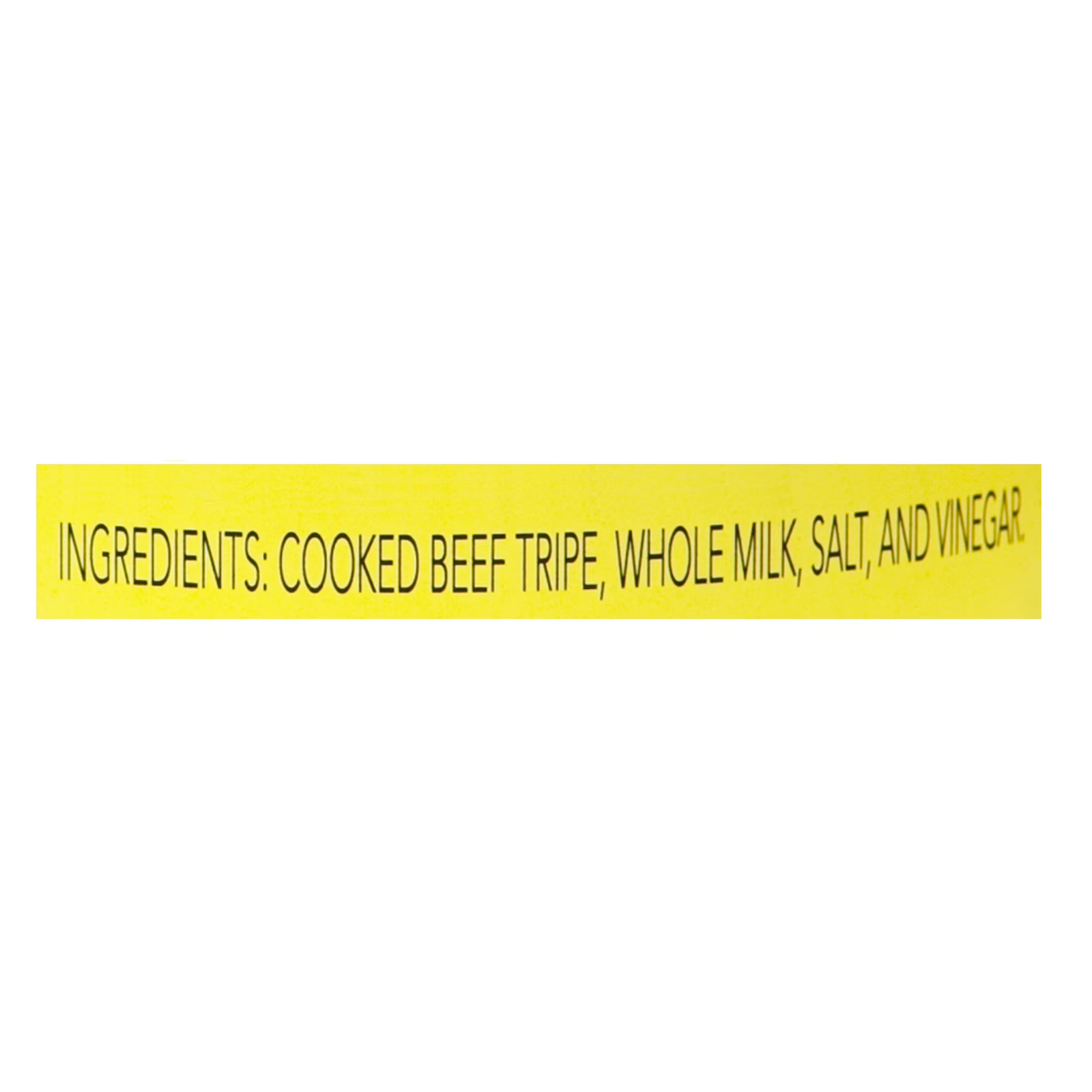 Beef Tripe with Milk 16 oz Can