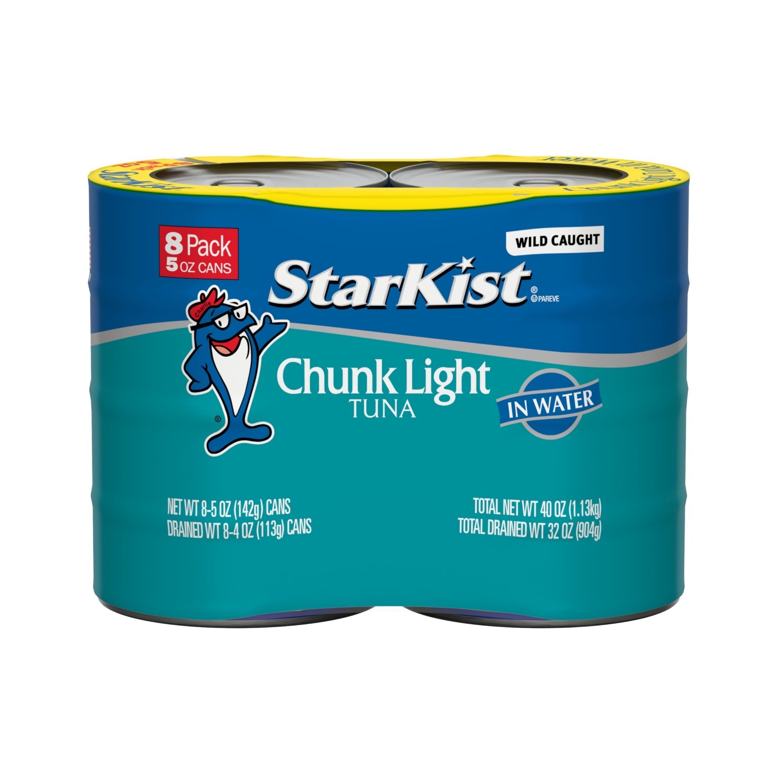 StarKist Chunk Light Tuna in Water, 5 oz, 8 Cans pack of 2