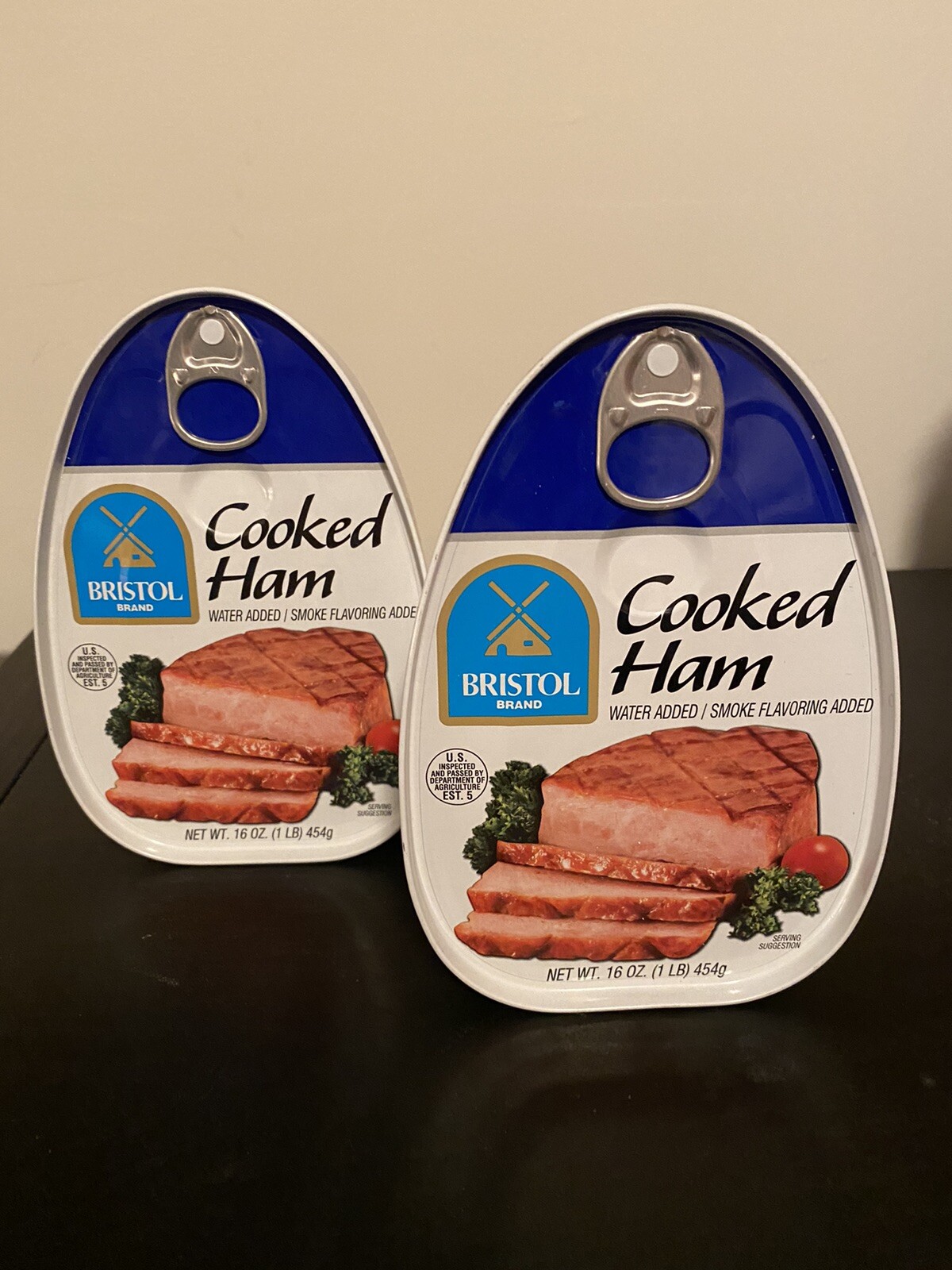 Bristol Cooked Smoked Ham 2x16oz (Pack of 2) 2 Pound