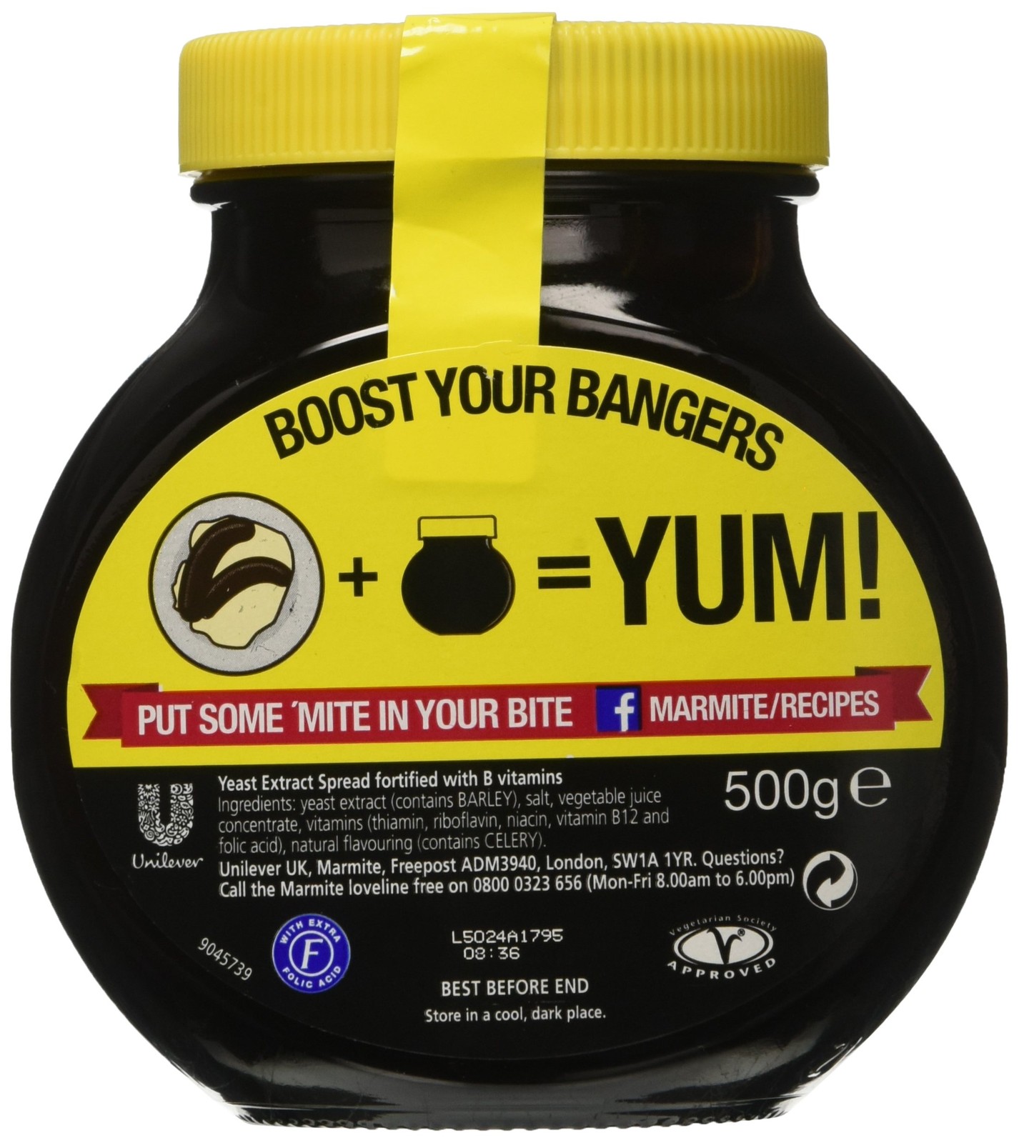 Yeast Extract Spread 500g Buy 2 Jars for Delicious Flavor