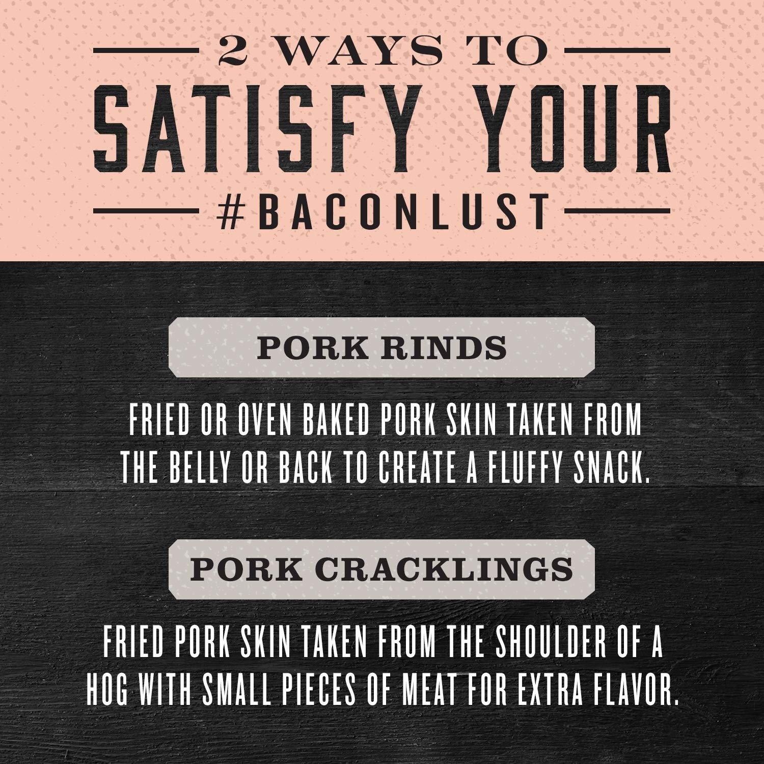 EPIC Pink Himalayan Salt Pork Rinds, Keto, 4Ct Box 2.5oz bags Pack of 4