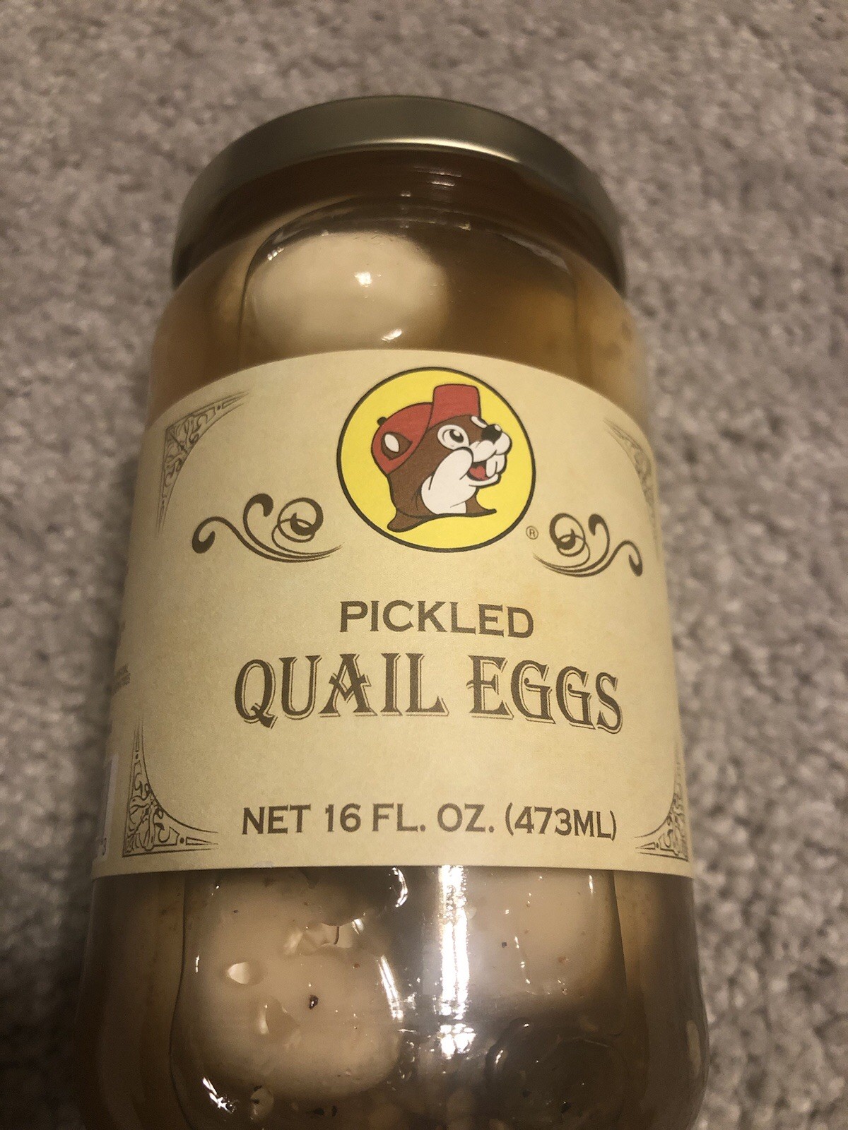 Bucc-ees Pickled Quail Eggs 16 FL. OZ (473ML)